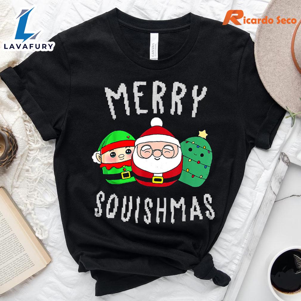 Cute Squishmallow Merry Squishmas Ugly Sweater Family Pjs T-shirt Gift Xmas Cute Squishmallow Merry Squishmas Ugly Sweater Family Pjs T-shirt Gift Xmas