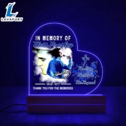 Elvis Presley Figure Night Light…