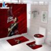 Elvis Presley Four-Piece Bathroom Set Decor Christmas Gift Xmas 2 Elvis Presley Four-Piece Bathroom Set Decor Christmas