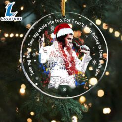 Elvis Presley Hat Christmas Ornaments