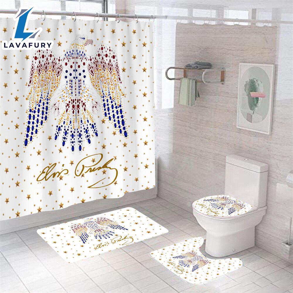 Elvis Presley Music 2024 Four-piece Bathroom Gift Xmas Elvis Presley Music 2024 Four-piece Bathroom Gift Xmas