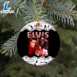 Elvis Presley Musical Ornaments