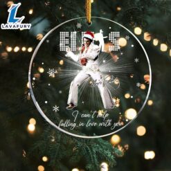 Elvis Presley Sided Acrylic Ornament