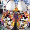 Footwearmerch Colorful Mickey Mouse Cartoon Crocs Crocband Shoes Clogs Custom Name For Men Women And Kids - Footwearmerch
