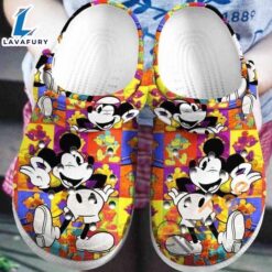 Footwearmerch Colorful Mickey Mouse Cartoon…