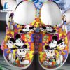 Footwearmerch Colorful Mickey Mouse clog Shoes - Footwearmerch