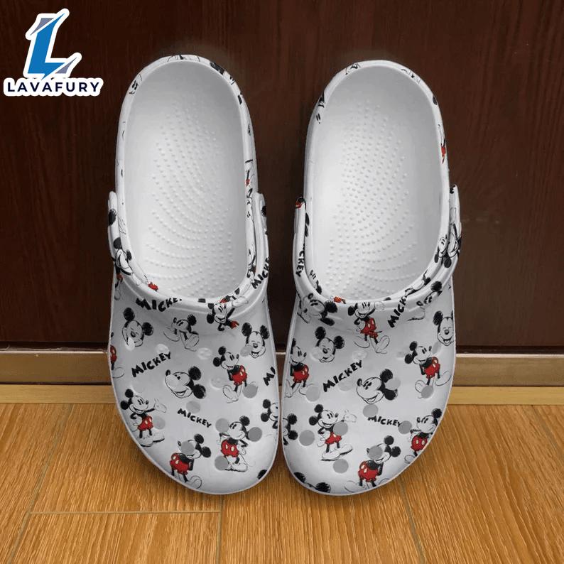 Footwearmerch Disney Mickey Crocs Crocband Shoes Clogs Comfortable For Men Women - Footwearmerch Gift Xmas Footwearmerch Disney Mickey Crocs Crocband Shoes Clogs Comfortable For Men Women - Footwearmerch Gift Xmas