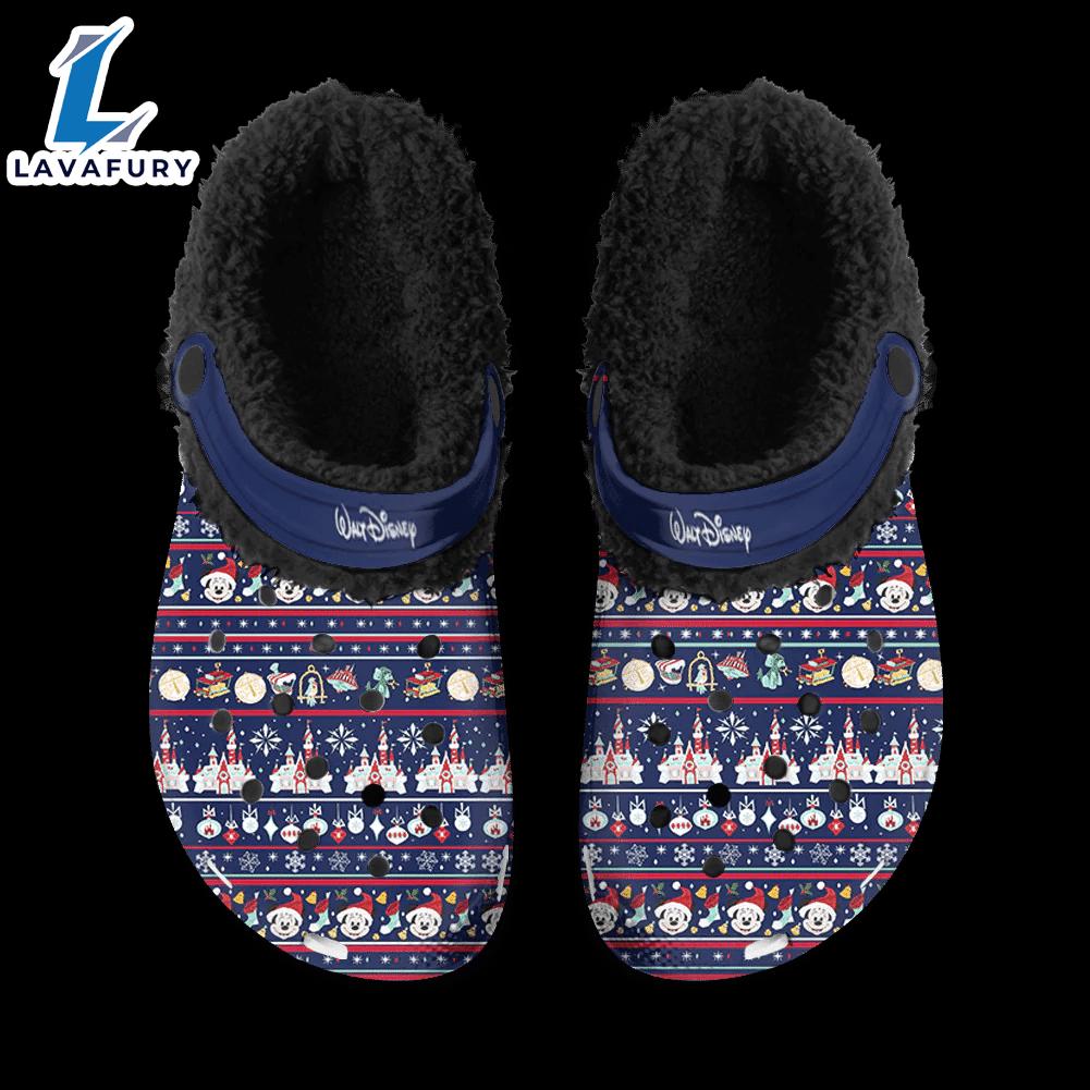 Footwearmerch Disney Mickey Fuzzy Crocs Crocband Comfortable Shoes Clogs For Men Women - Footwearmerch Gift Xmas Footwearmerch Disney Mickey Fuzzy Crocs Crocband Comfortable Shoes Clogs For Men Women - Footwearmerch Gift Xmas