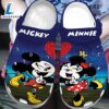 Footwearmerch Happy Mickey Minnie Couple Clogs Shoes - Footwearmerch Gift Xmas 2 Footwearmerch Happy Mickey Minnie Couple Clogs Shoes - Footwearmerch