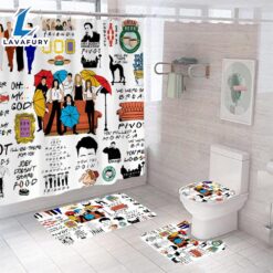 Friends Four-Piece Bathroom Set For…