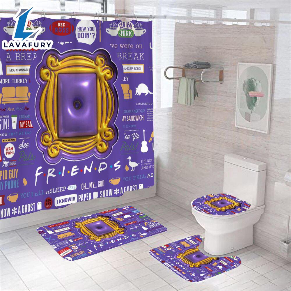 Friends Four-Piece Bathroom Set Gift Christmas Gift Xmas Friends Four-Piece Bathroom Set Gift Christmas Gift Xmas