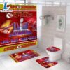 Kansas City Chiefs Four-Piece Bathroom Set For Fans Gift Xmas 2 Kansas City Chiefs Four-Piece Bathroom Set For Fans