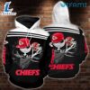 KC Chiefs Hoodie 3D Jack Skellington Hat Football Helmet Unique Kansas City Chiefs Gift 3 KC Chiefs Hoodie 3D Jack Skellington Hat Football Helmet Unique Kansas City Chiefs Gift