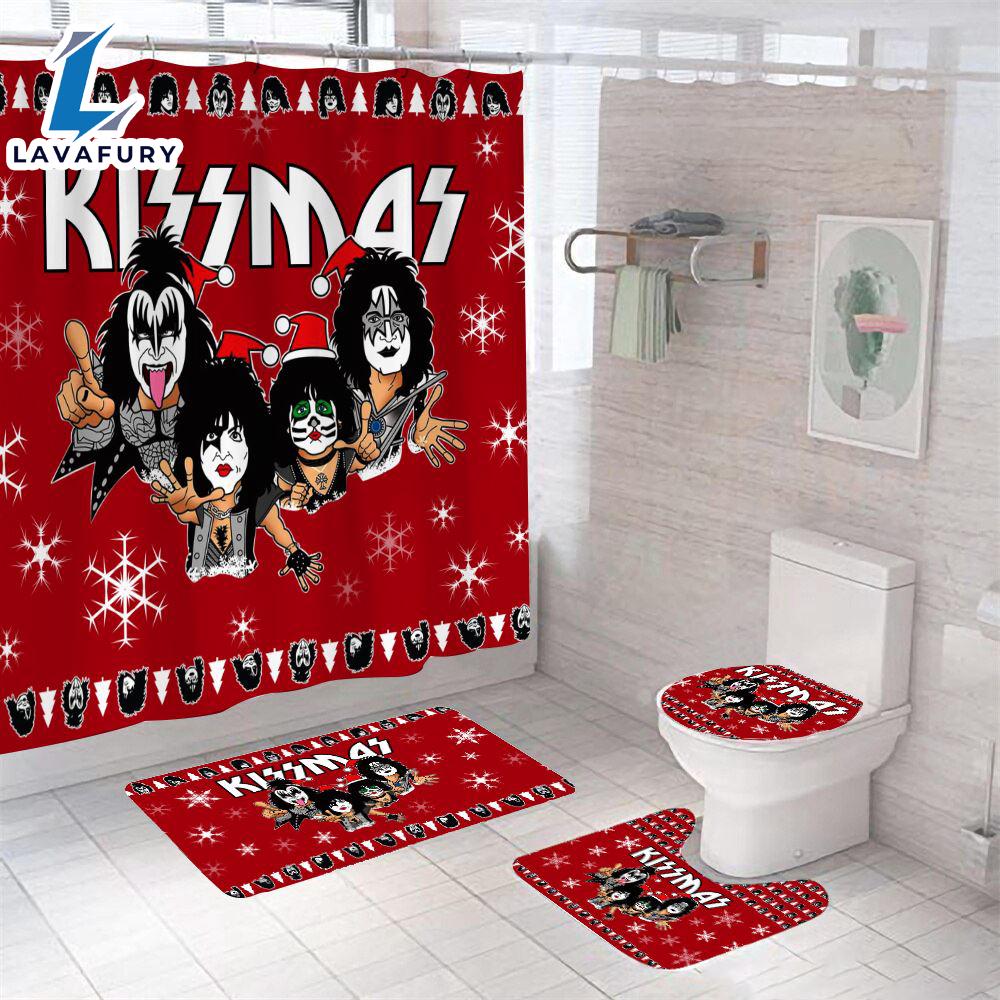 Kiss Band Four-Piece Bathroom Set Gift Christmas Gift Xmas Kiss Band Four-Piece Bathroom Set Gift Christmas Gift Xmas