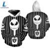 Las Vegas Raiders Halloween With Jack Skellington Super Bowl - Jack Skellington Hoodie 2 Las Vegas Raiders Halloween With Jack Skellington Super Bowl - Jack Skellington Hoodie
