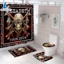 Megadeth Band Four-Piece Bathroom Set…