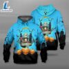 NFL Los Angeles Chargers Jack Skellington Pullover Hoodie- Jack Skellington Hoodie