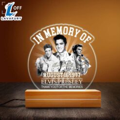 Personalised Elvis Presley Night Light…