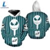 Philadelphia Eagles Halloween Green Jack Skellington Super Bowl - Jack Skellington Hoodie 2 Philadelphia Eagles Halloween Green Jack Skellington Super Bowl - Jack Skellington Hoodie