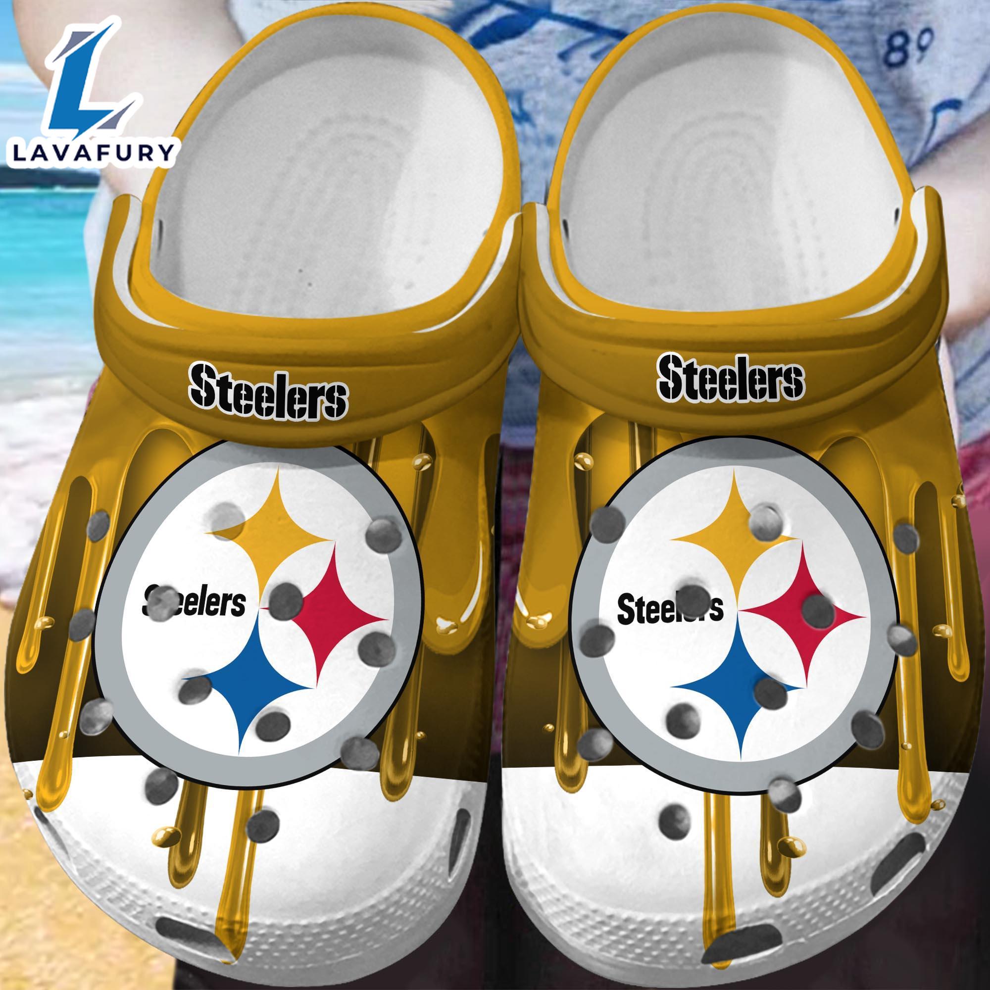 Pittsburgh Steelers Crocs New For This Season Trending Gift Xmas Pittsburgh Steelers Crocs New For This Season Trending Gift Xmas