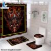 Slayer Four-Piece Bathroom Set For Fans Gift Xmas 2 Slayer Four-Piece Bathroom Set For Fans