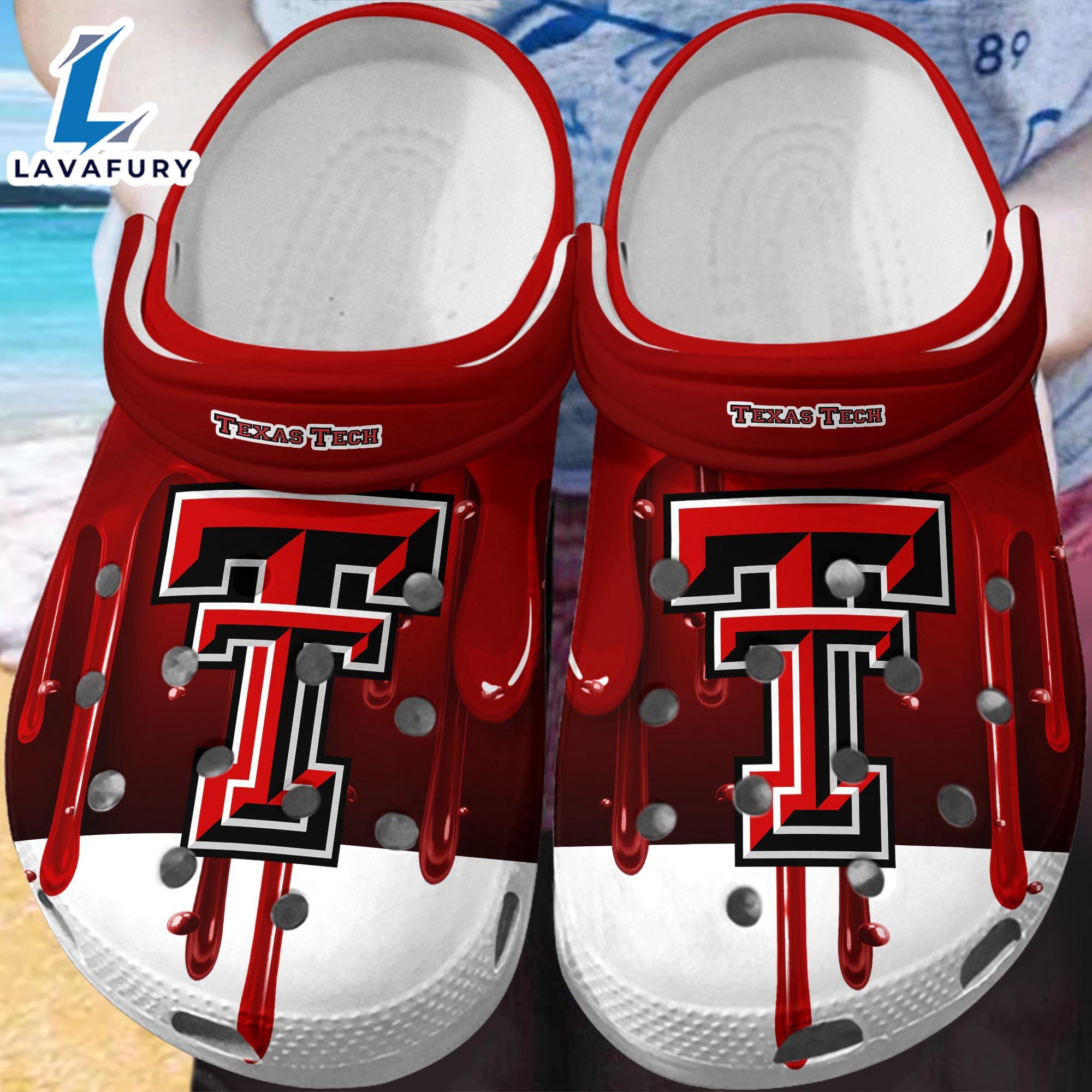 Texas Tech Red Raiders Crocs New For This Season Trending Gift Xmas Texas Tech Red Raiders Crocs New For This Season Trending Gift Xmas