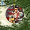 Vintage Elvis Presley Christmas Ornaments Set Musical Guitar 3 Vintage Elvis Presley Christmas Ornaments Set Musical Guitar