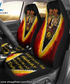 ACDC 2PCS Car Seat Cover For Fans