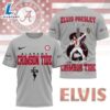 Alabama Crimson Tide x Elvis Presley Football Jersey T-Shirt Gray