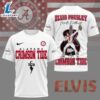 Alabama Crimson Tide x Elvis Presley Football Jersey T-Shirt