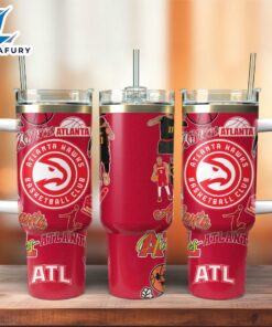 Atlanta Hawks Basketball NBA Sport Custom Stanley Quencher 40oz Stainless Steel
