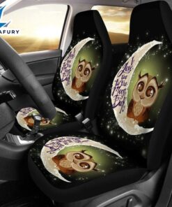 Best Cute Owl Premium Custom Car Seat Covers Decor Protector