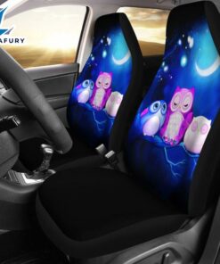 Best Owl Cute Night Premium Custom Car Seat Covers Decor Protector