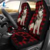 Best Siberian Husky Dog Premium Custom Car Seat Covers Decor Protector