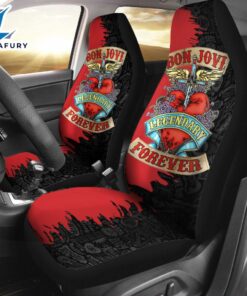 Bon Jovi 2PCS Car Seat Cover For Fans