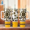 Boston Bruins NHL Sport Custom Stanley Quencher 40oz Stainless Steel Tumbler