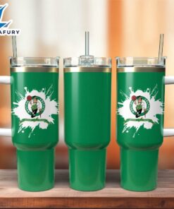 Boston Celtics Basketball NBA Sport Custom Stanley Quencher 40oz Stainless Steel