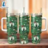 Boston Celtics Basketball NBA Sport Custom Stanley Quencher 40oz Stainless Steel Tumbler With Handle