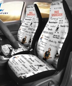 Bruce Springsteen 2PCS Car Seat Cover For Fans