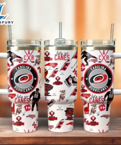 Carolina Hurricanes Ice hockey NHL Sport Custom Stanley Quencher 40oz Stainless Steel Tumbler