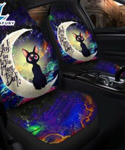 Cat Sailor Moon Love You To The Moon Galaxy Car Seat Covers