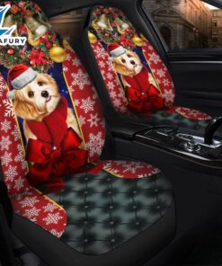 Cavachon Shih Tzu Puppy Premium Custom Car Premium Custom Car Seat Covers Decor Protectors Decor Protector