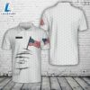 Custom Name Golf American Flag 4th Of July Patriotic Polo Shirt
