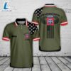 Custom Name US Army 82nd Airborne Division, 4th Of July Polo Shirt