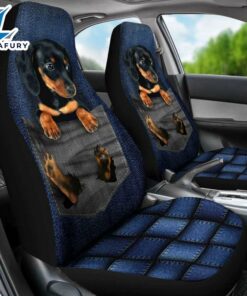 Dachshund Cute Custom Car Seat Covers