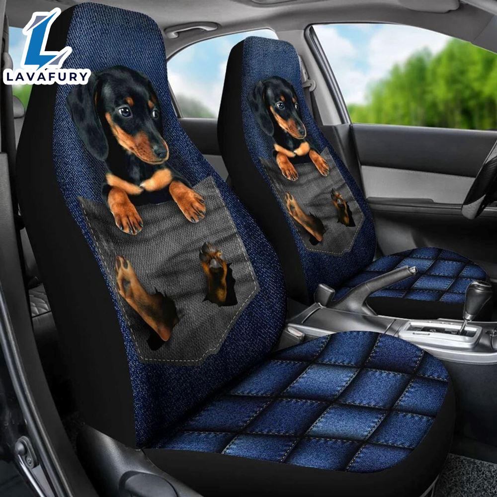 Dachshund Cute Custom Car Seat Covers For Lover Dogs Dachshund Cute Custom Car Seat Covers For Lover Dogs