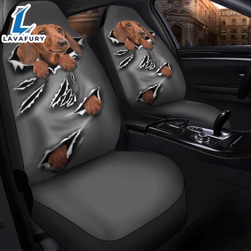 Dachshund Hanging Car Seat Cover For Lover Dogs Dachshund Hanging Car Seat Cover For Lover Dogs