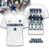 Dallas Cowboys KISS Dressed To Kill T-Shirt