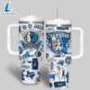 Dallas Mavericks NBA Custom Stanley Quencher 40oz Stainless Steel Tumbler