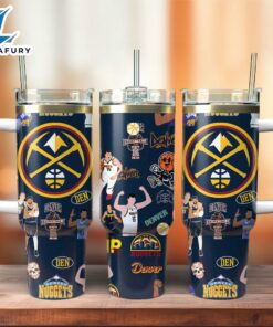 Denver Nuggets Basketball NBA Sport Custom Stanley Quencher 40oz